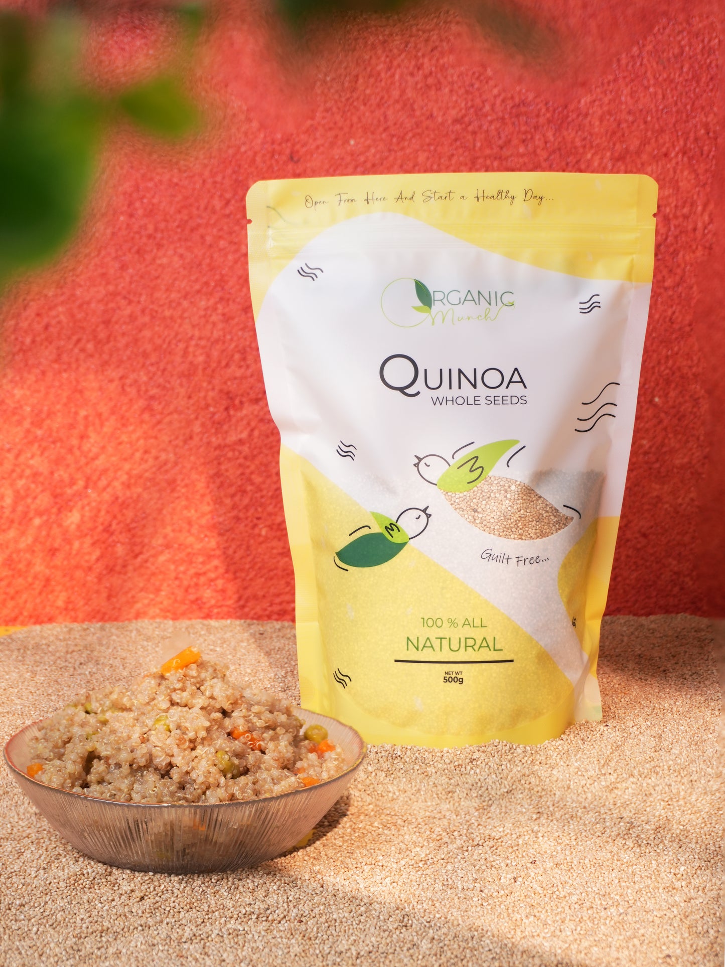 Premium White Quinoa| 100% natural Plant based Protein